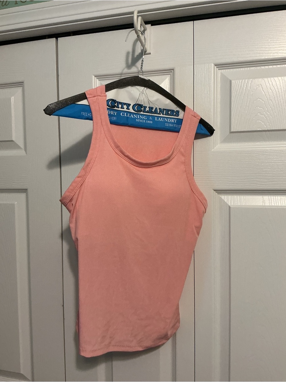 Classic Scoop Pink Tank Top - Lightweight Everyday Layer
